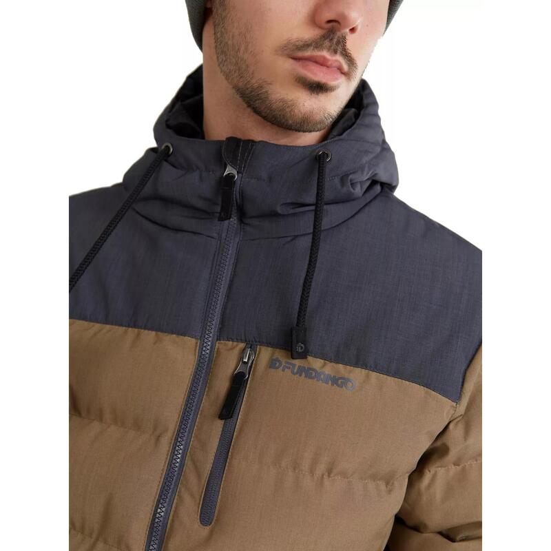 Kurtka uliczna Passat Padded Jacket - brązowa