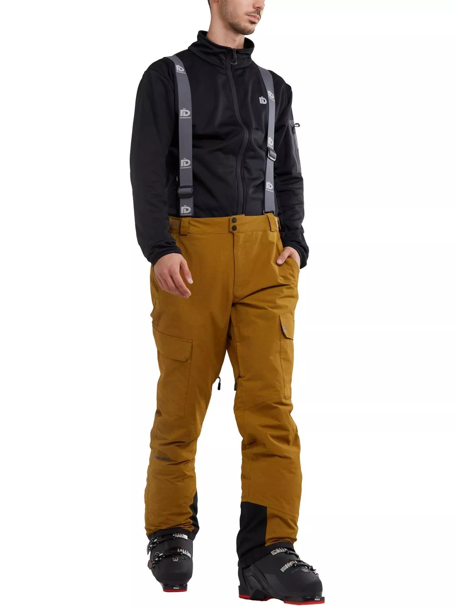 Skihose Sierra Colourblock Pants Herren - braun 3/7