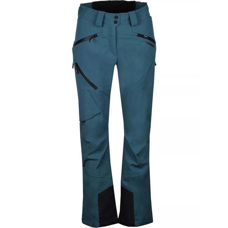 Spodnie turystyczne RAURIS Softshell Pant W - niebieski