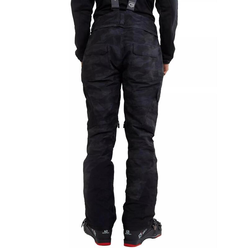Pantaloni de schi Sierra Colourblock Pants - negru barbati