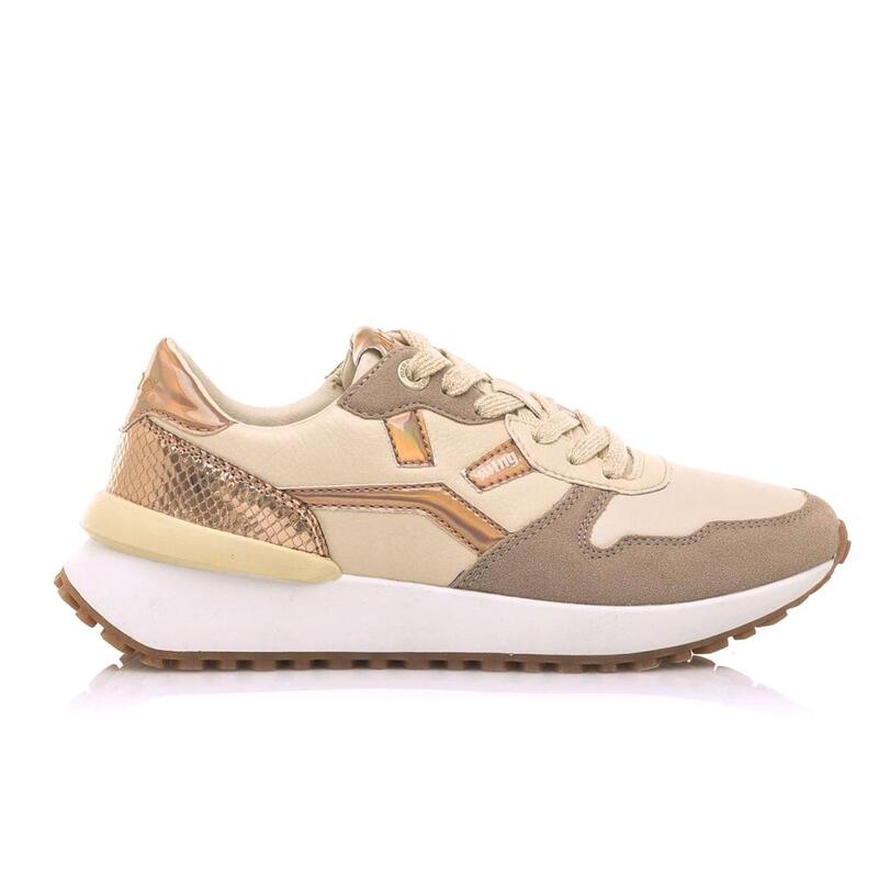 Zapatillas Mujer MTNG QAMAR beige