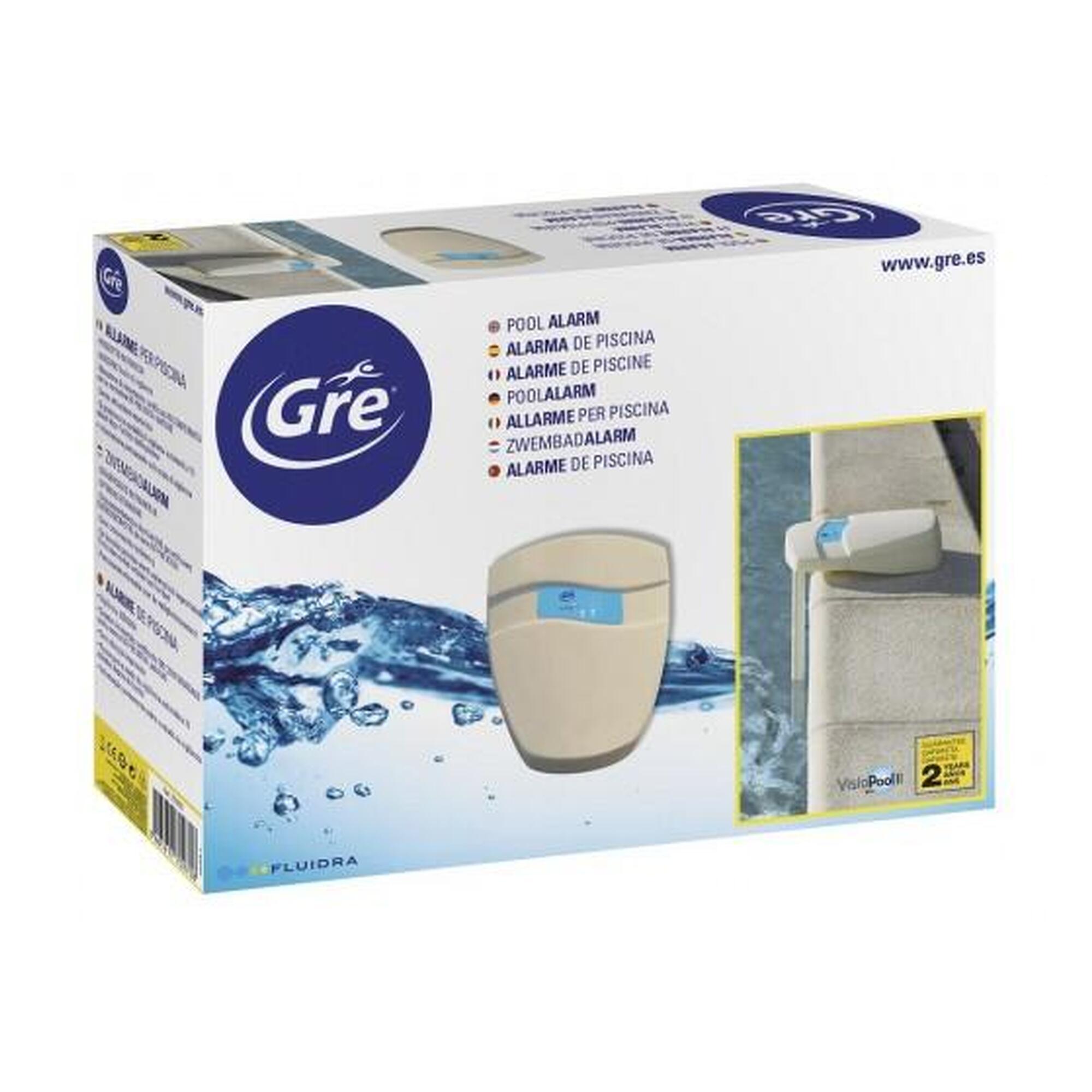 GRE Alarme de segurança para piscinas até 1200 x 500 cm (1200 x 500 cm)