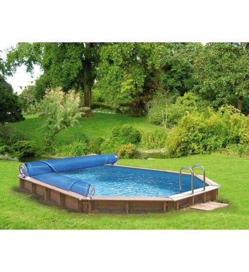 Enrollador de cubiertas LUXE para piscinas elevadas de 244 y 632 cm 2/3