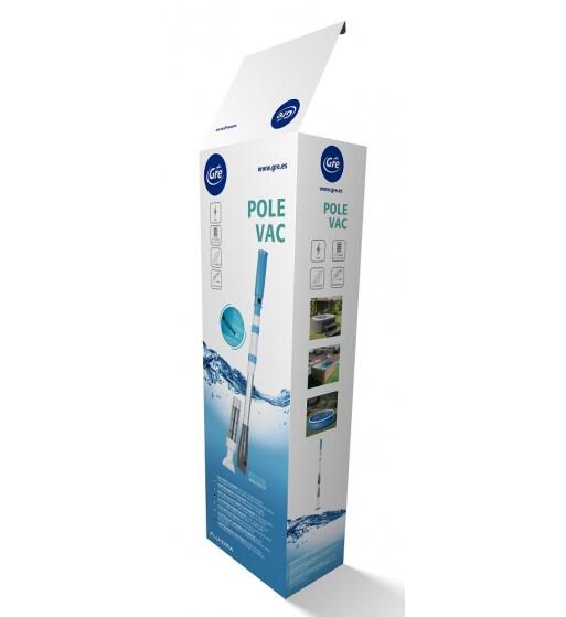 ABS3 - Limpiafondos eléctrico autónomo con escobilla y pértiga 3/3
