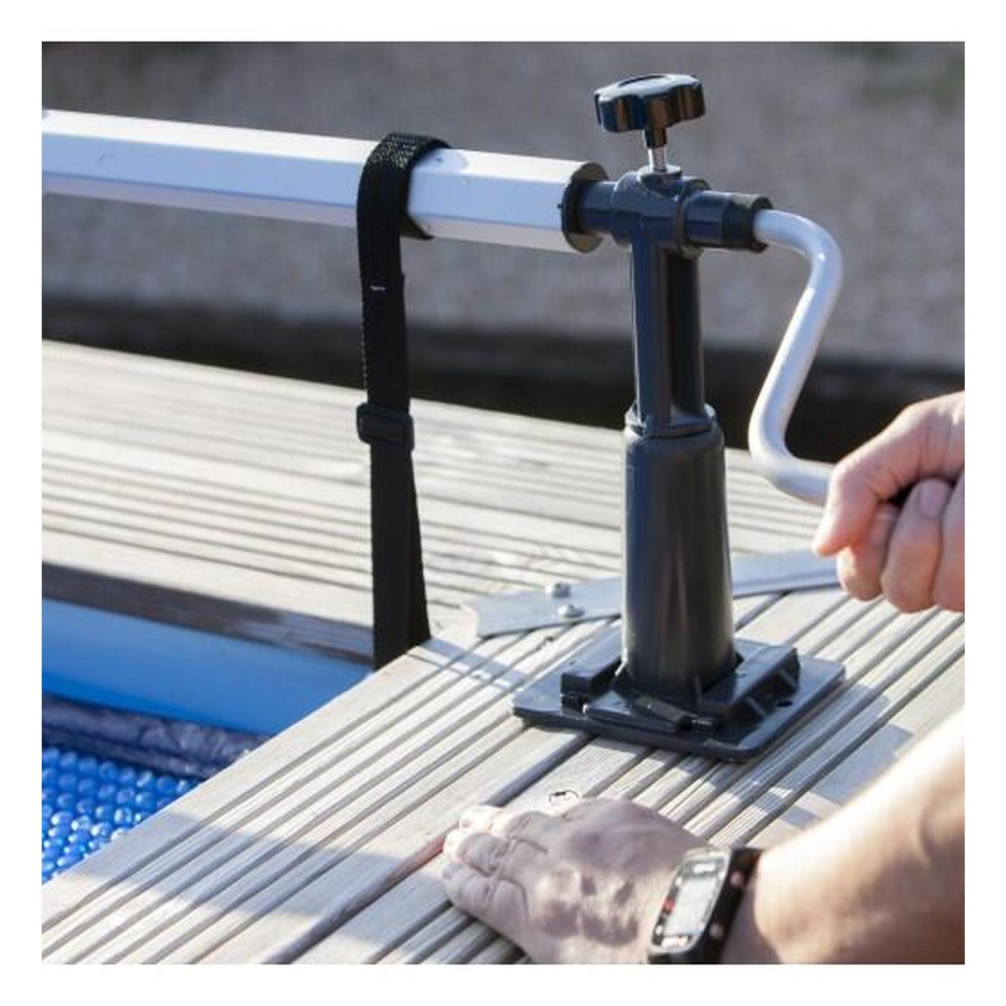 Enrouleur pour couverture de piscine surélevée jusqu'à 580 cm 3/5