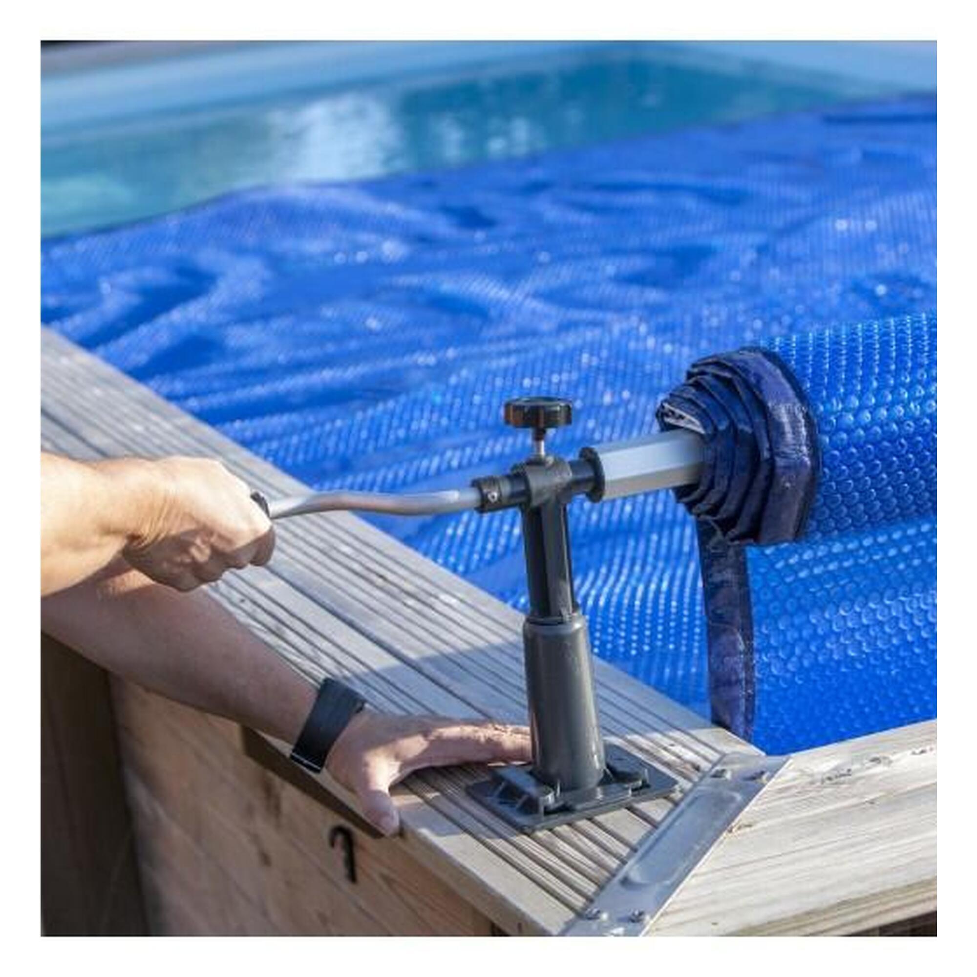 Enrouleur pour couverture de piscine surélevée jusqu'à 580 cm 4/5