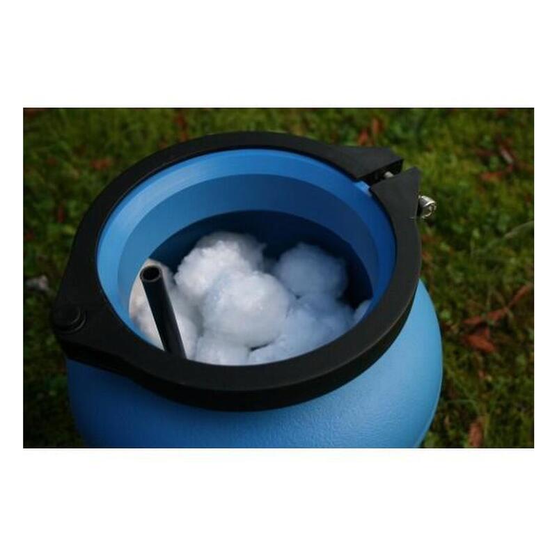 Máquina de filtragem Aqualoon com filtragem de 4m3/h para piscinas até 19m3