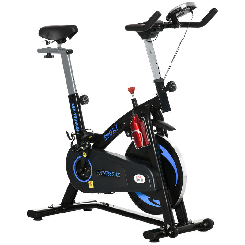 Bicicleta estática vidaXL, plegable, Azul y Negra, Bicicletas fitness, Los  mejores precios