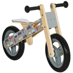 HOMCOM Bicicleta sin Pedales para Niños de 2-5 Años Bicicleta de Equilibrio  Infantil con Sillín Ajustable de 39-34 cm y Manillar Regulable Ruedas de  Goma Ligero 86x41x49-56 cm Naranja