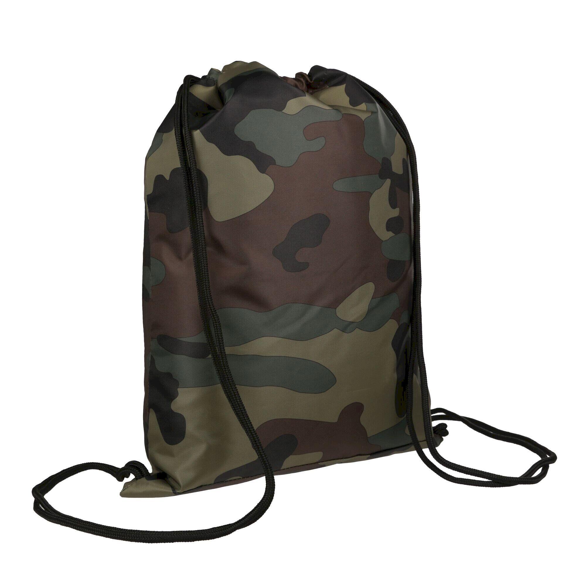 Shilton Camo Drawstring Bag (Military Green) 2/4