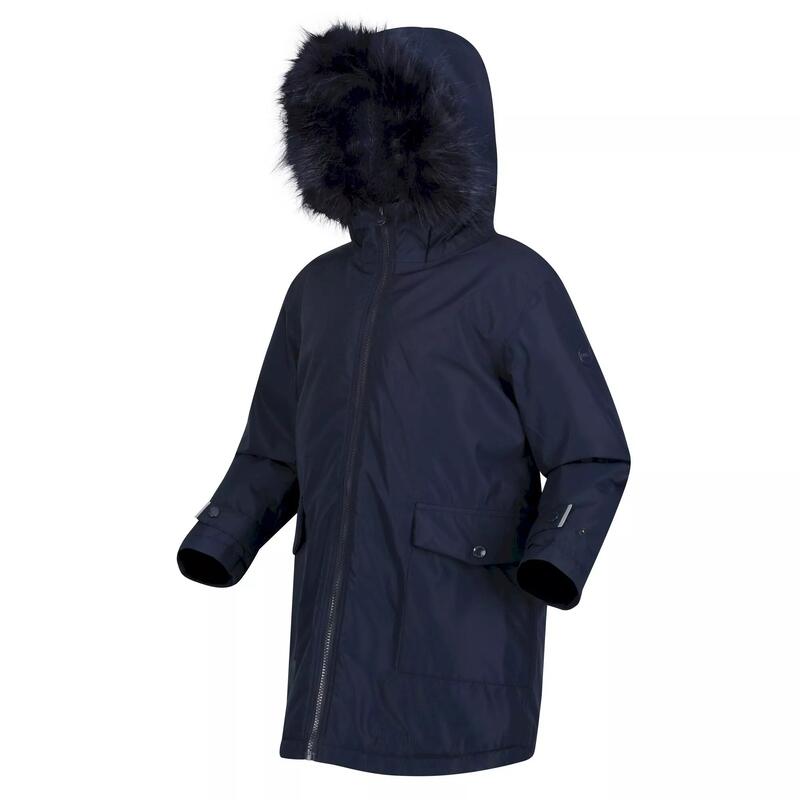 Parka Impermeabile Bambini Regatta Adelyn Blu Navy