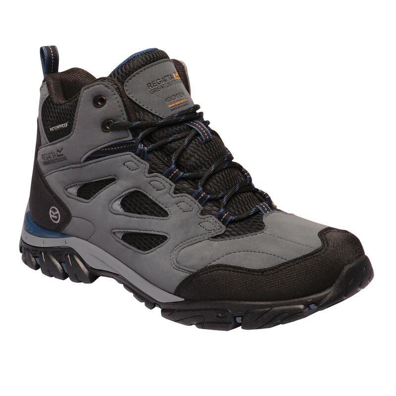 Chaussures montantes de randonnée HOLCOMBE Homme (Noir/gris)