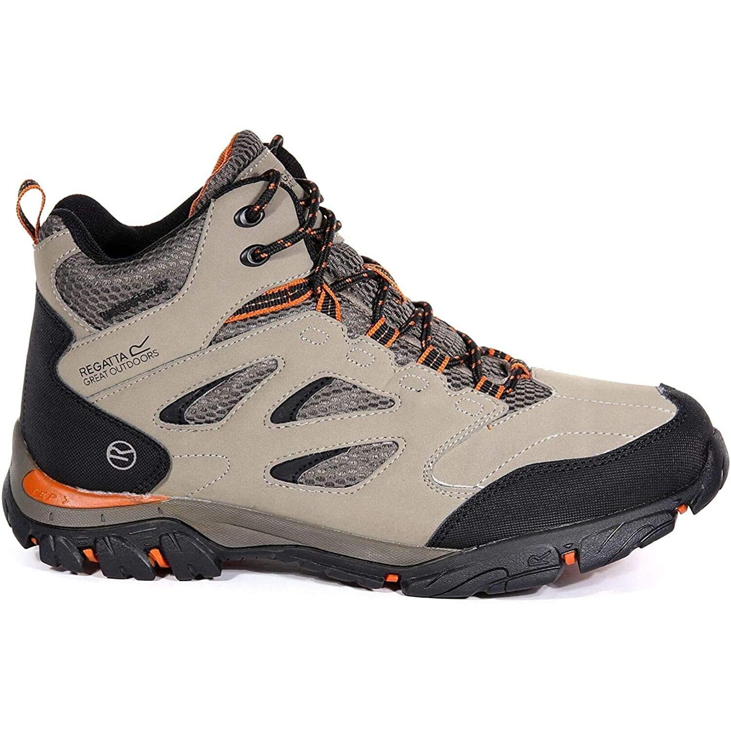 Mens Holcombe IEP Mid Hiking Boots (Black/Granite) 3/5