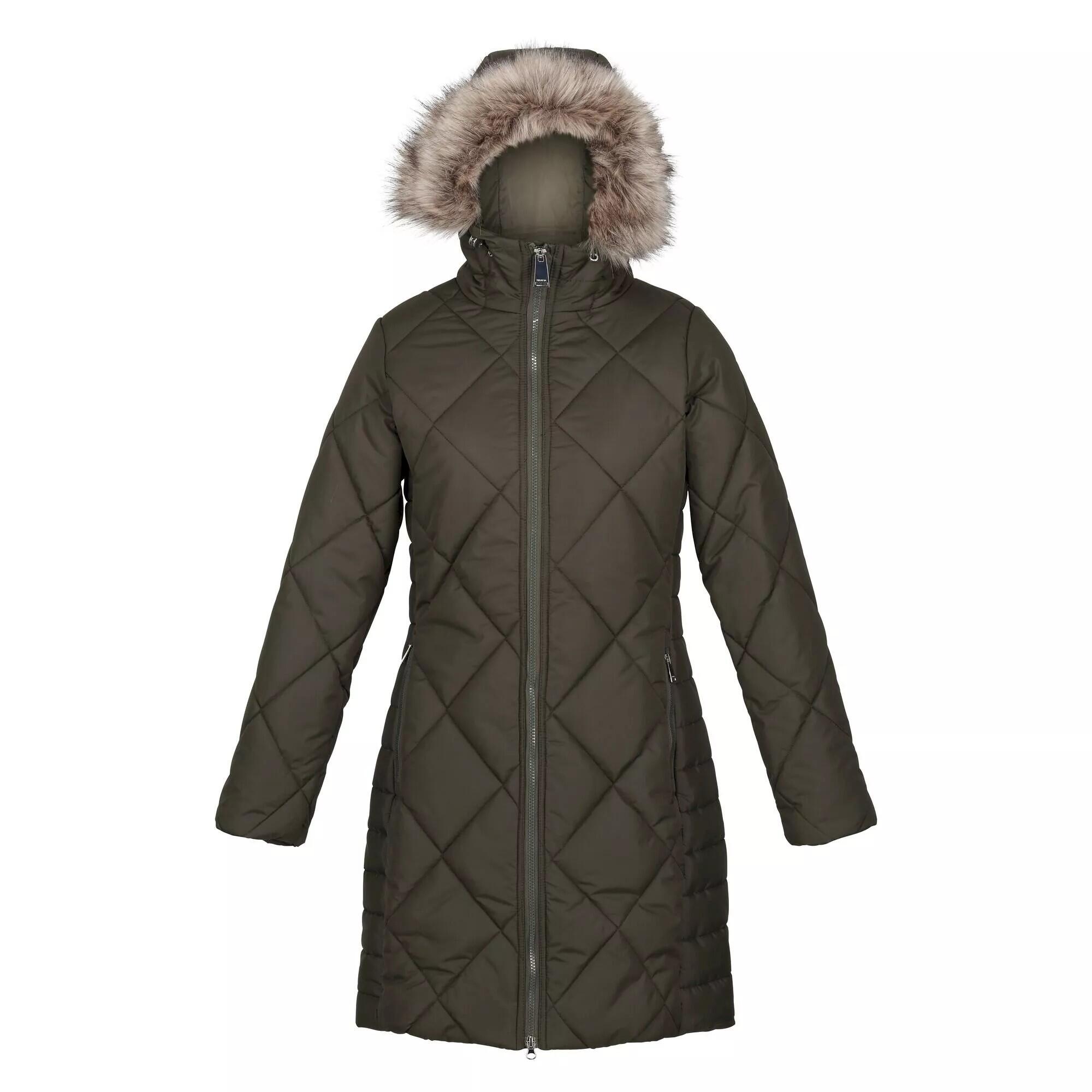 Women's lumexia iii waterproof insulated hooded parka jacket blue opal sale