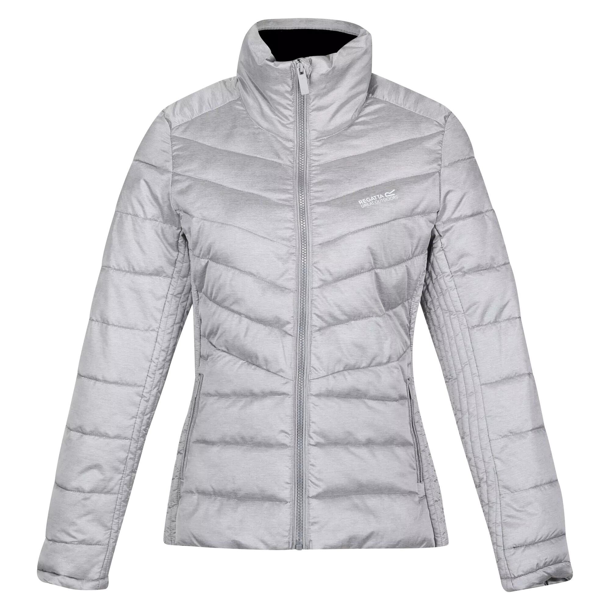 Womens/Ladies Keava II Puffer Jacket (Silver) 1/5