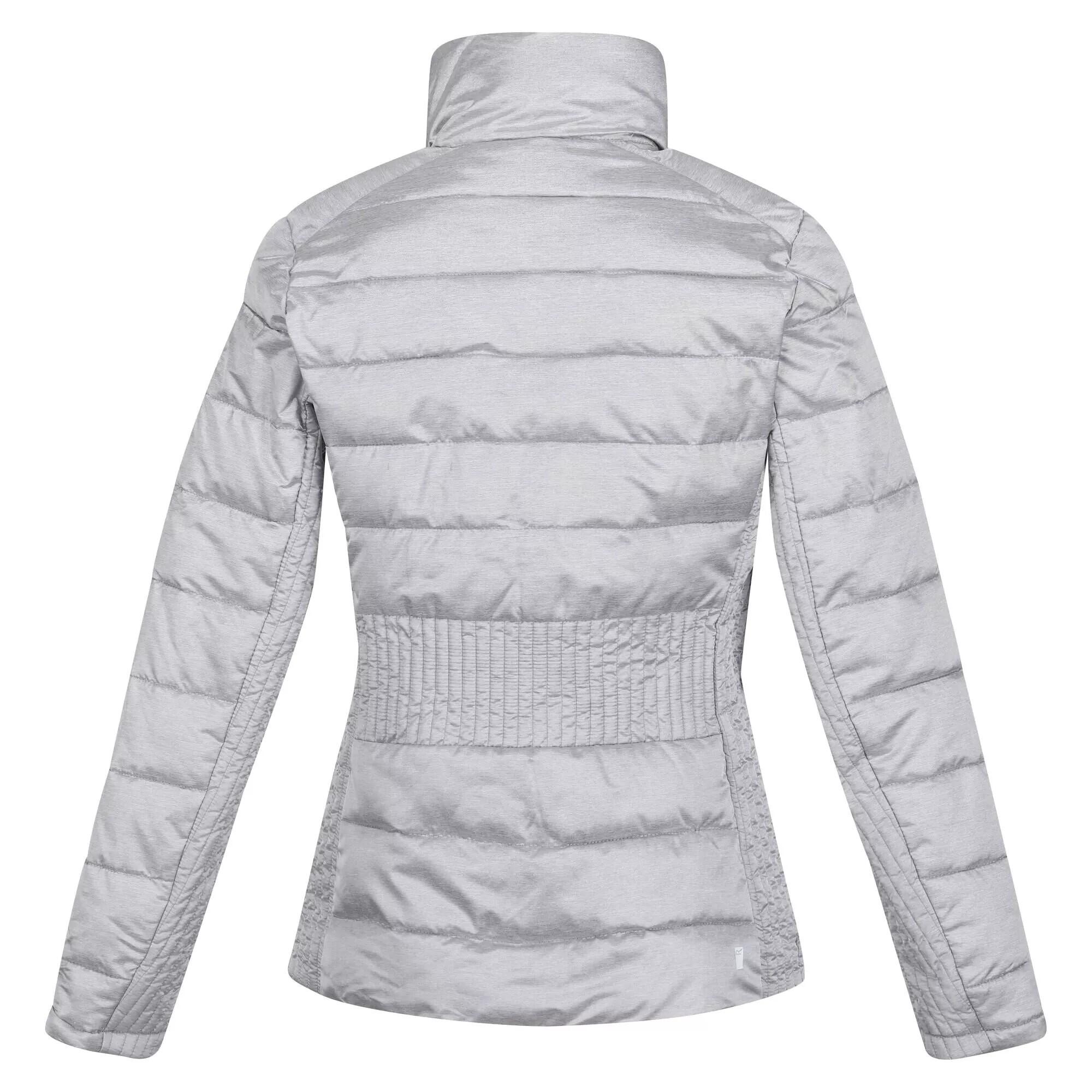 Womens/Ladies Keava II Puffer Jacket (Silver) 2/5