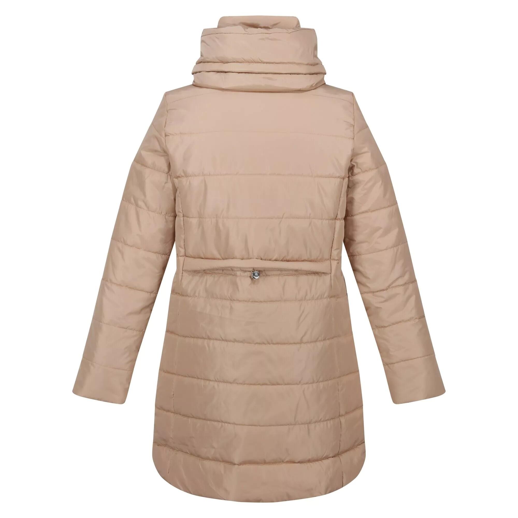 Womens/Ladies Pamelina Padded Jacket (Moccasin) 2/5