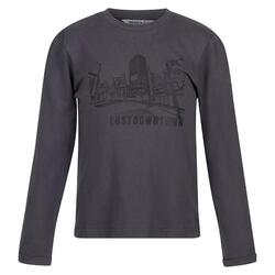 Tshirt WENBIE LOST DOWNTOWN Enfant (Gris foncé)