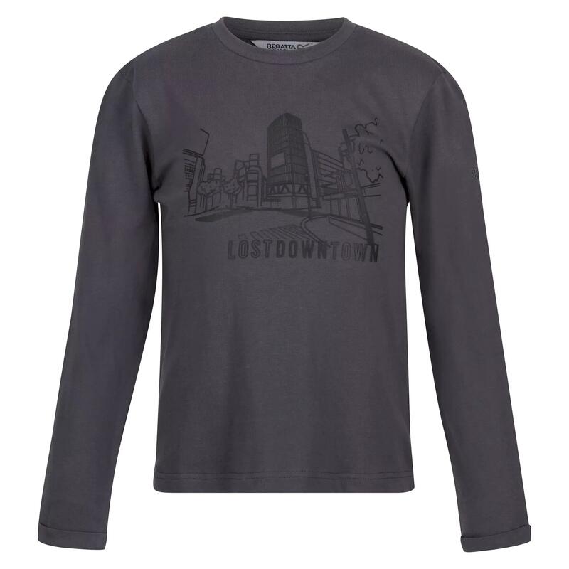 Kinderen/Kinderen Wenbie III Lost Downtown Tshirt met lange mouwen