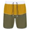 Short de bain BENICIO Homme (Vert kaki / Jaune)