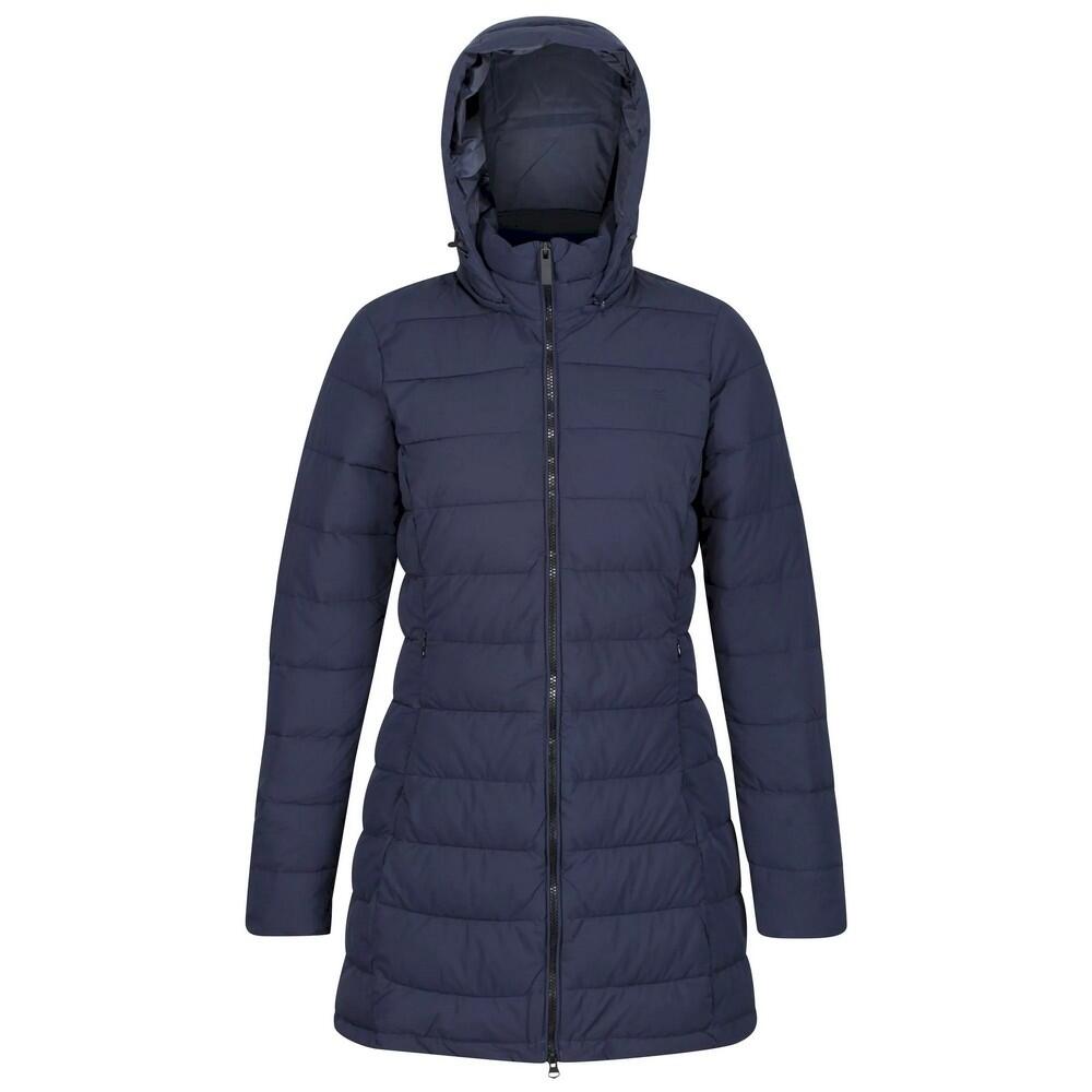 Womens/Ladies Starler Padded Jacket (Navy)