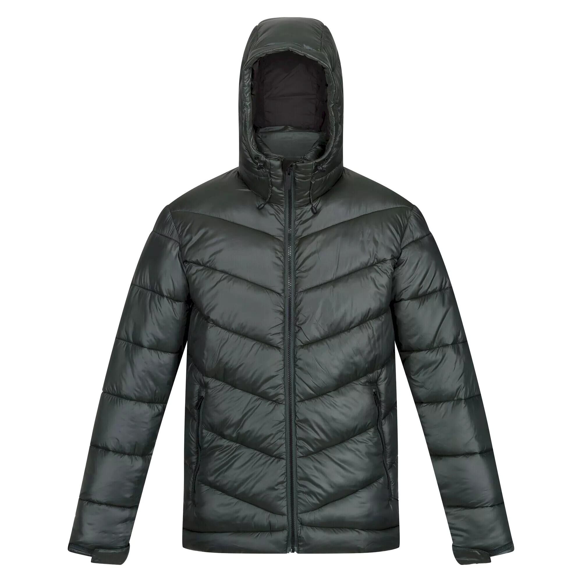 REGATTA Mens Toploft II Hooded Padded Jacket (Green Gables)