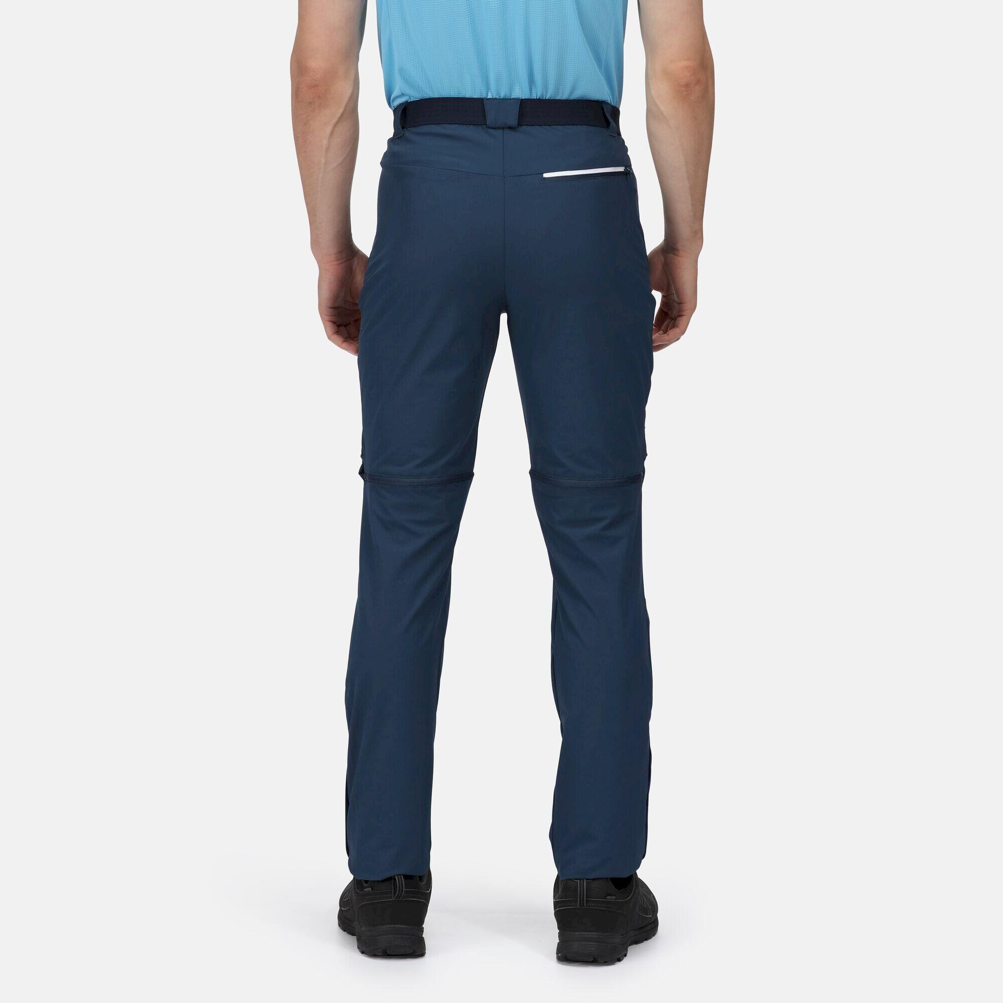 Pantaloni Drumeții În Natură Regatta Mountain Fermoar Bărbați