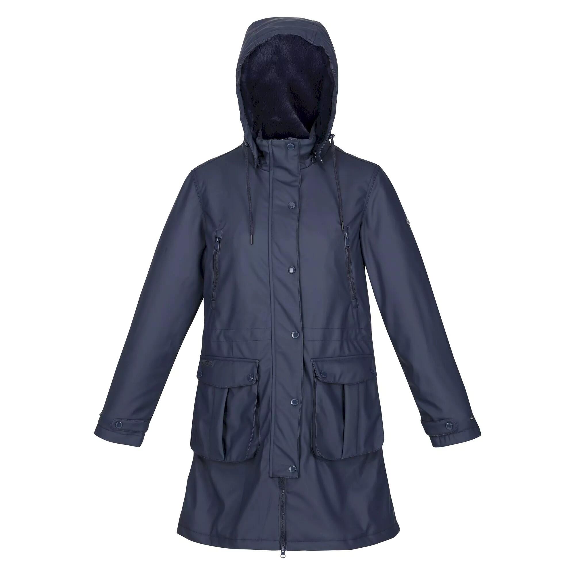 Womens/Ladies Fabrienne Insulated Parka (Navy) 1/5