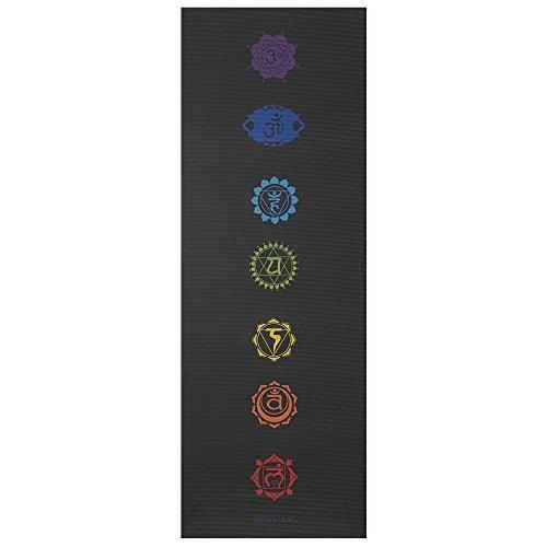 Yoga Mat - 6 mm - Black Chakra