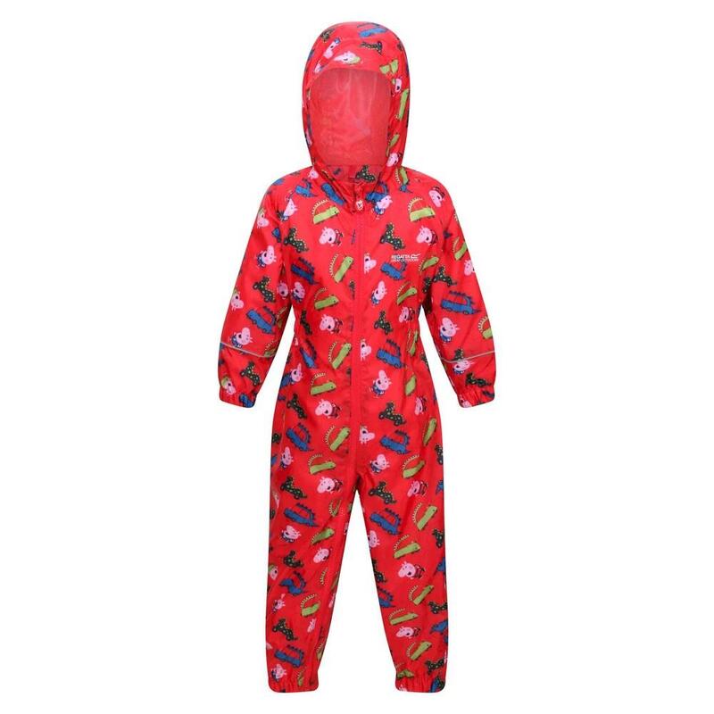 Baby Pobble Peppa Pig Puddle Suit (Echt rood)