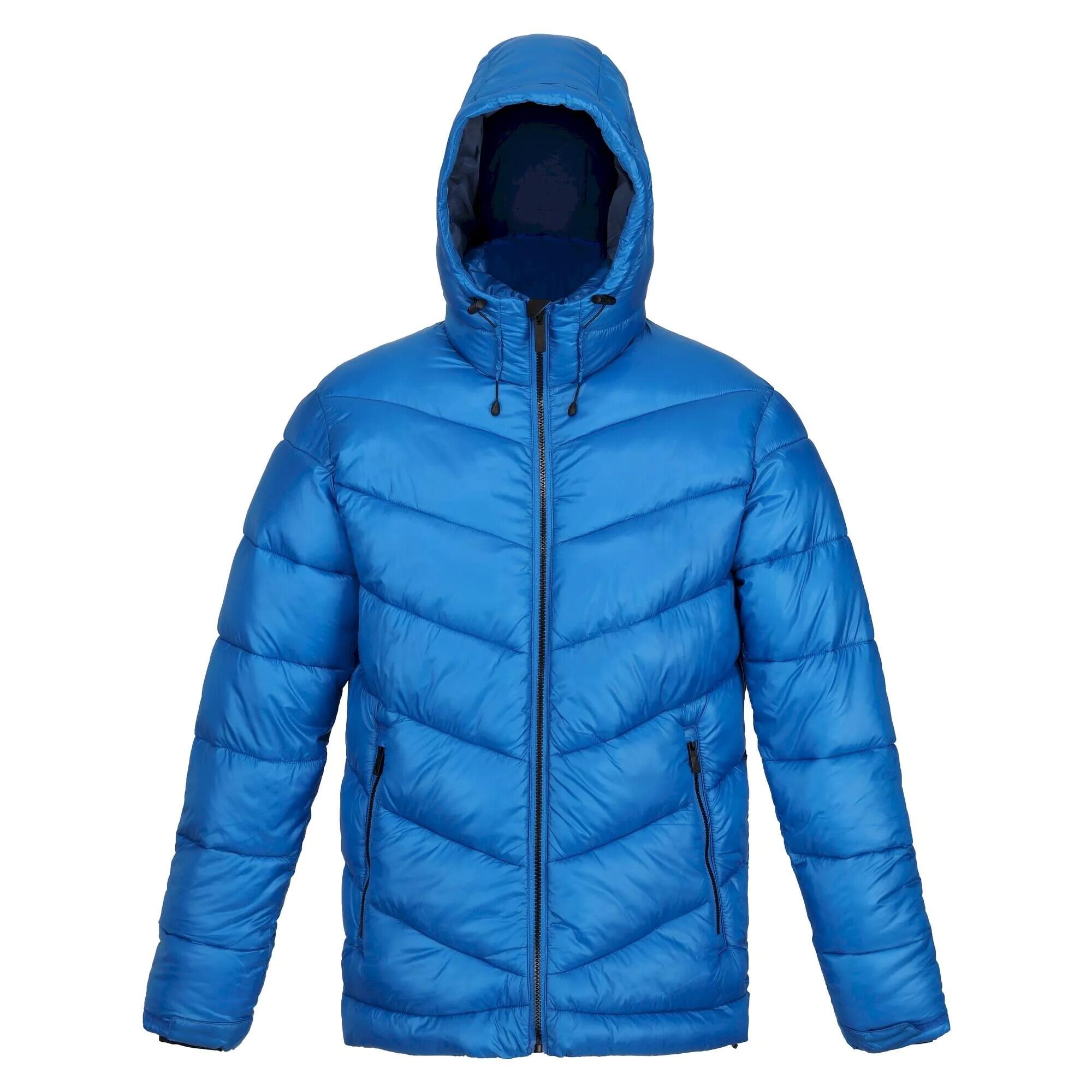 TOPLOFT Men's quilted jacket (Light blue)