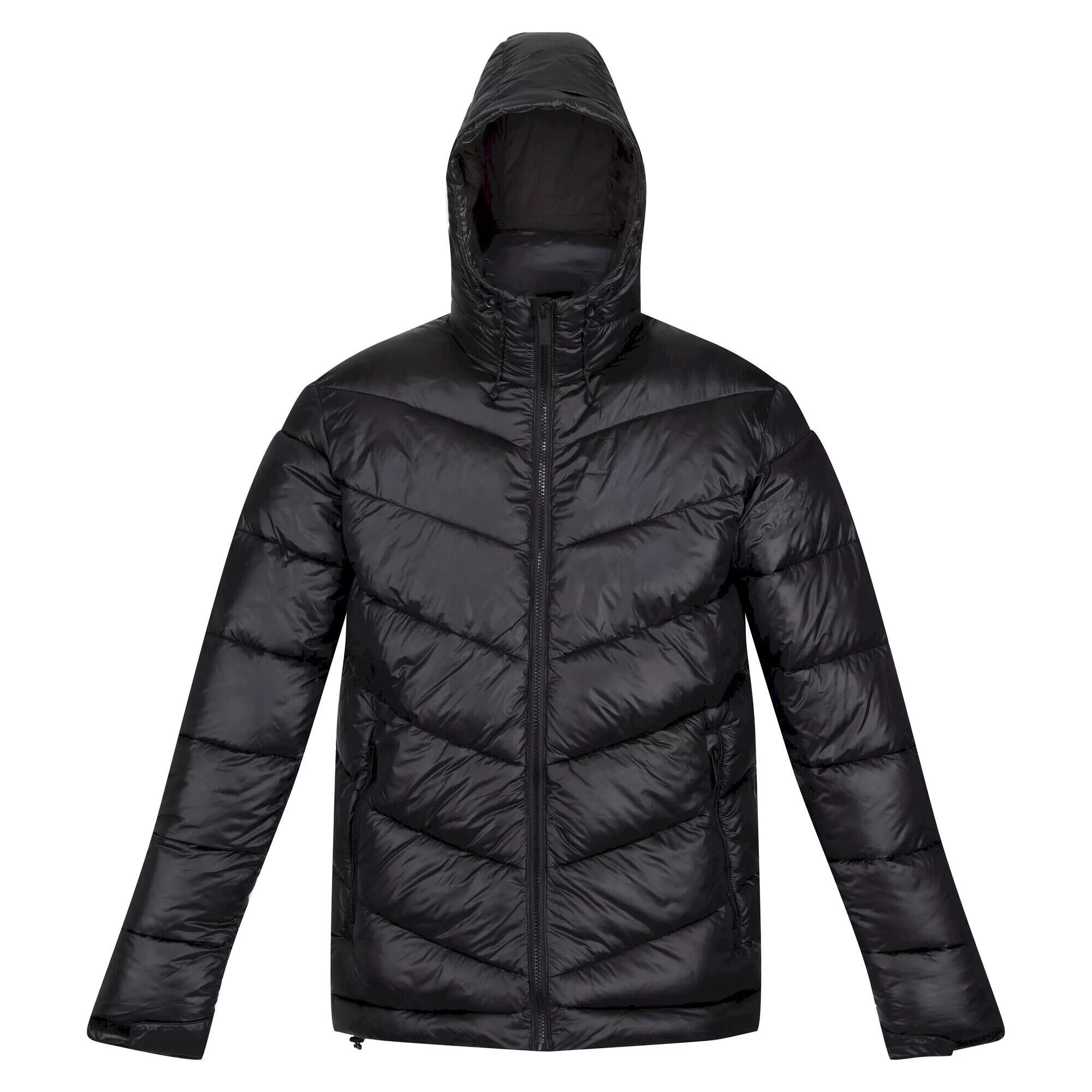 REGATTA Mens Toploft II Hooded Padded Jacket (Black)