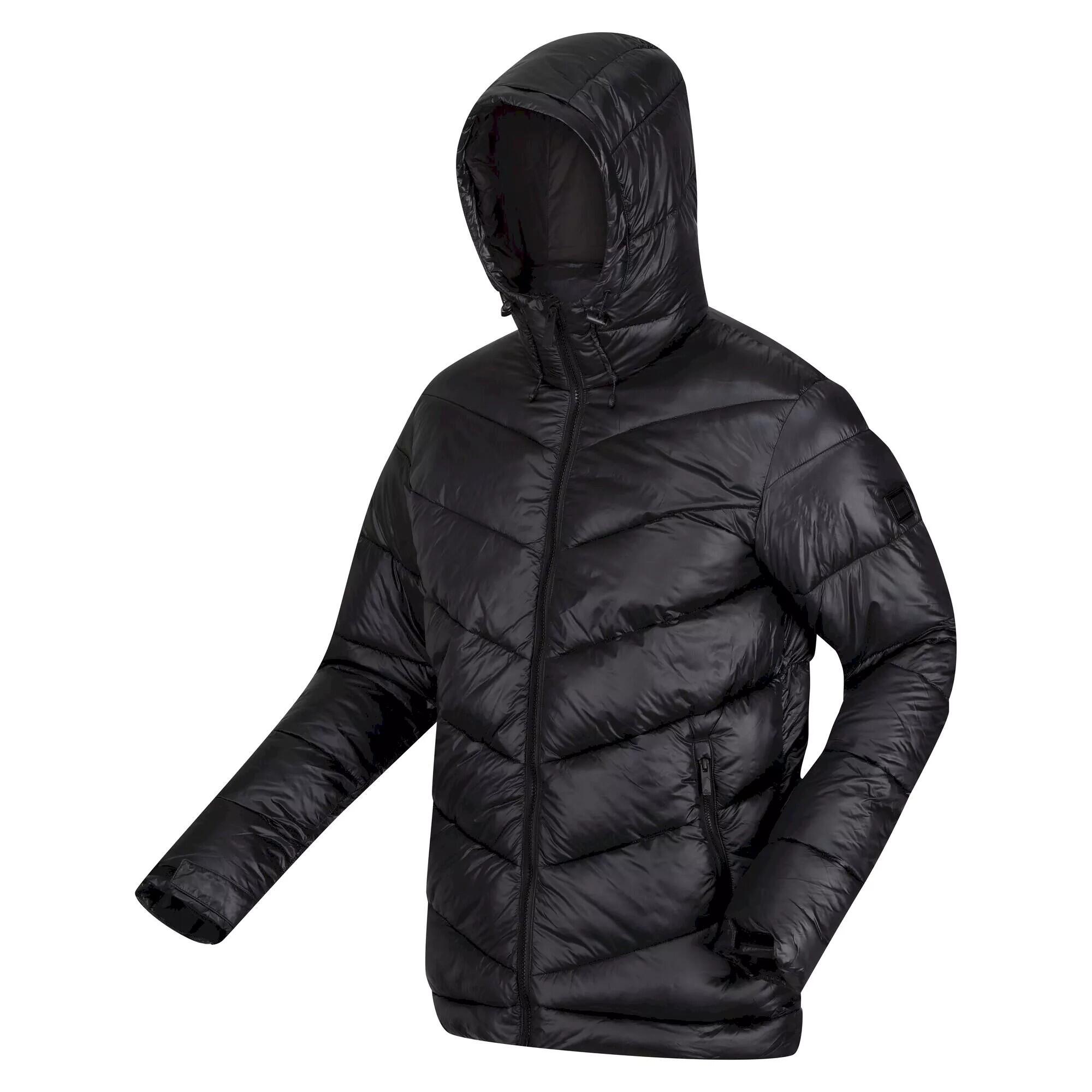 Mens Toploft II Hooded Padded Jacket (Black) 3/5