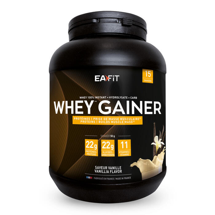 EAFIT Whey Gainer Vanille 750g