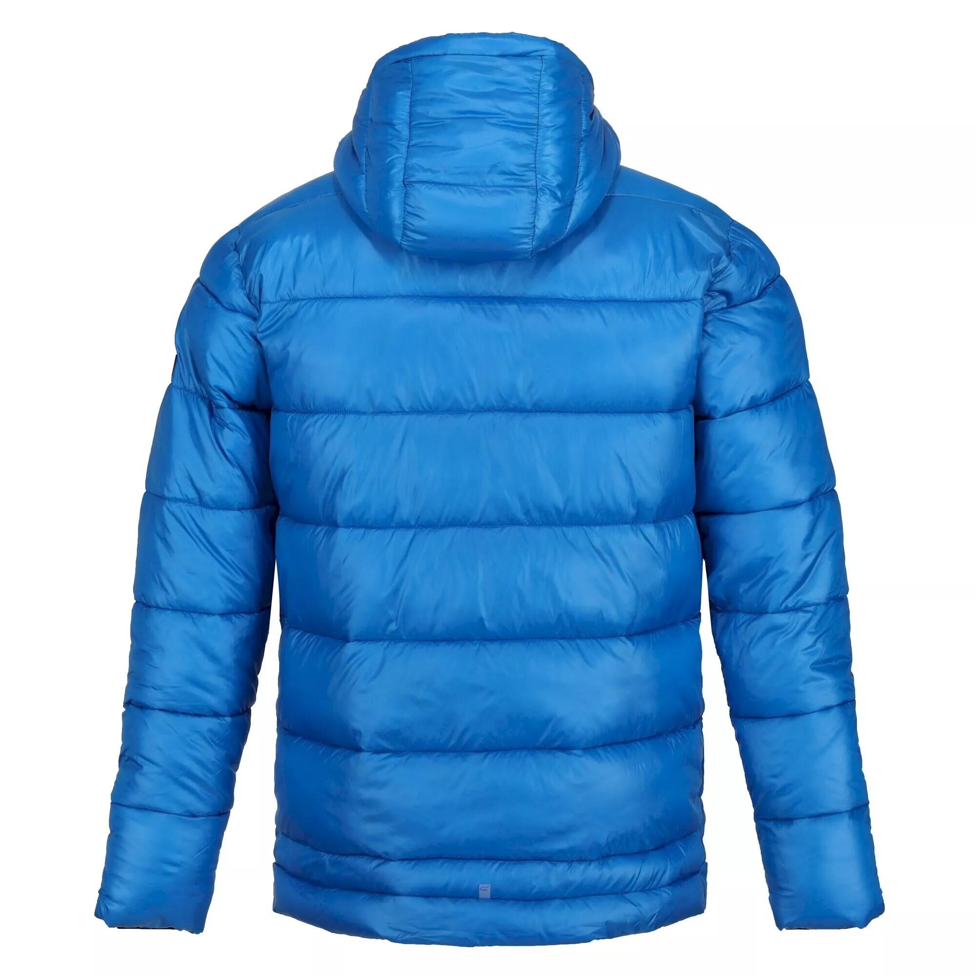 Mens Toploft II Hooded Padded Jacket (Skydiver Blue) 2/5