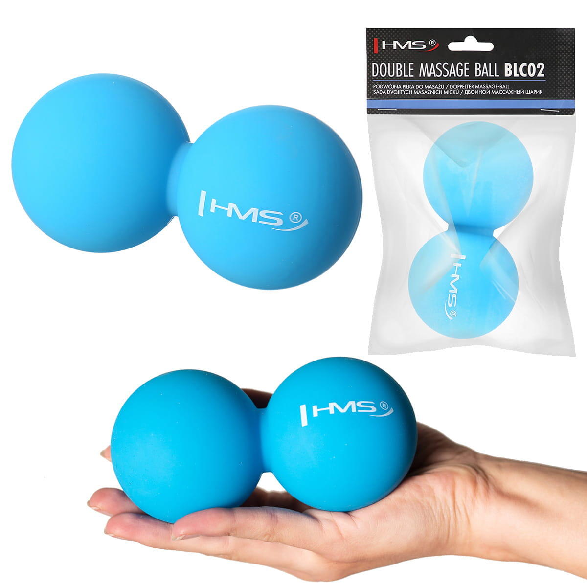 Lacrosse double balle de massage blc02 HMS 2/7