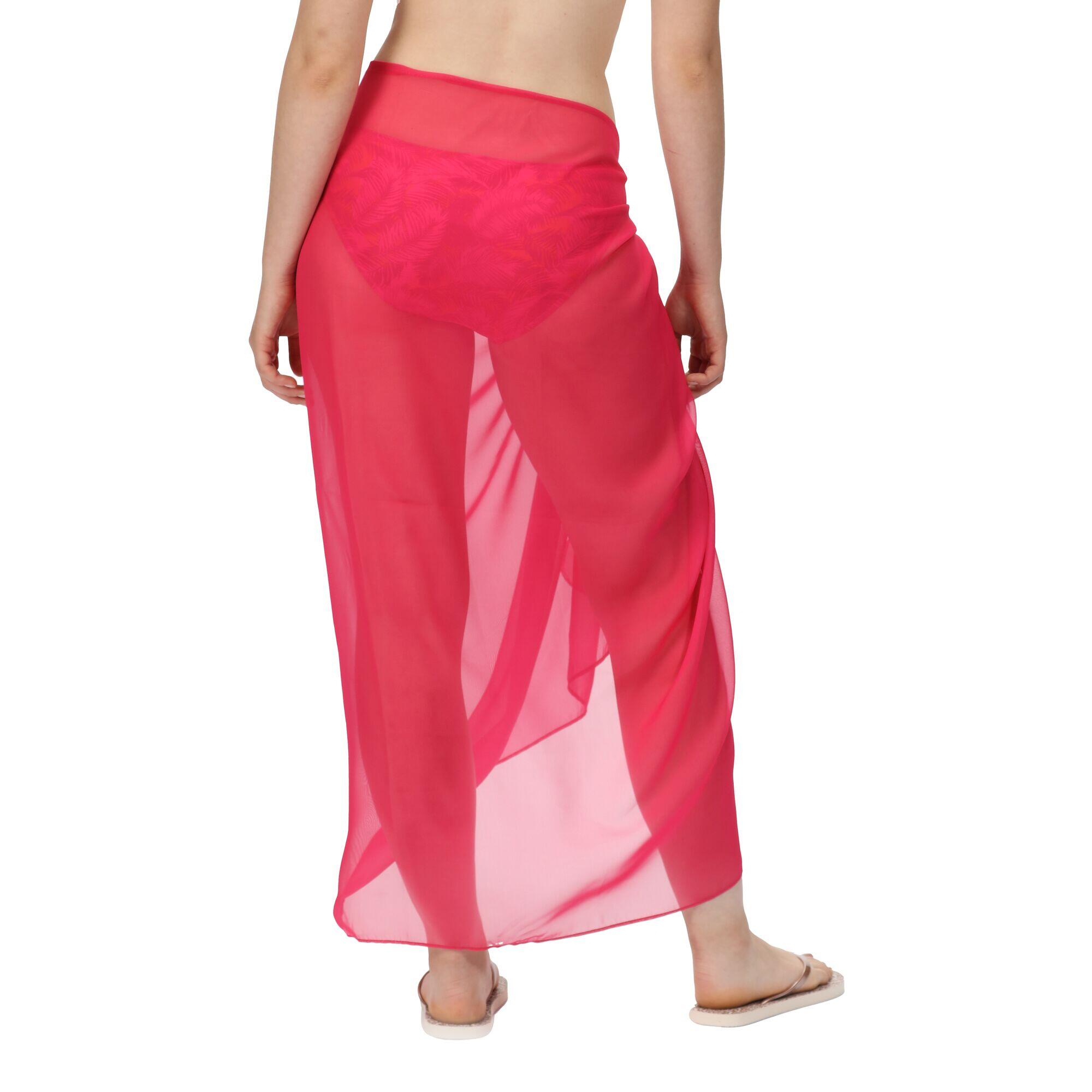 Womens/Ladies Shayla Sarong (Pink Fushion) 2/3