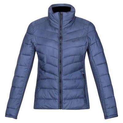 Dames keava ii puffer jacket (donkere denim)