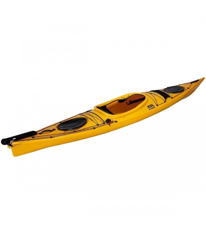 Kayak de mar y travesías Wind 420 - Amarillo Mango - 420 x 64 cm 3/3