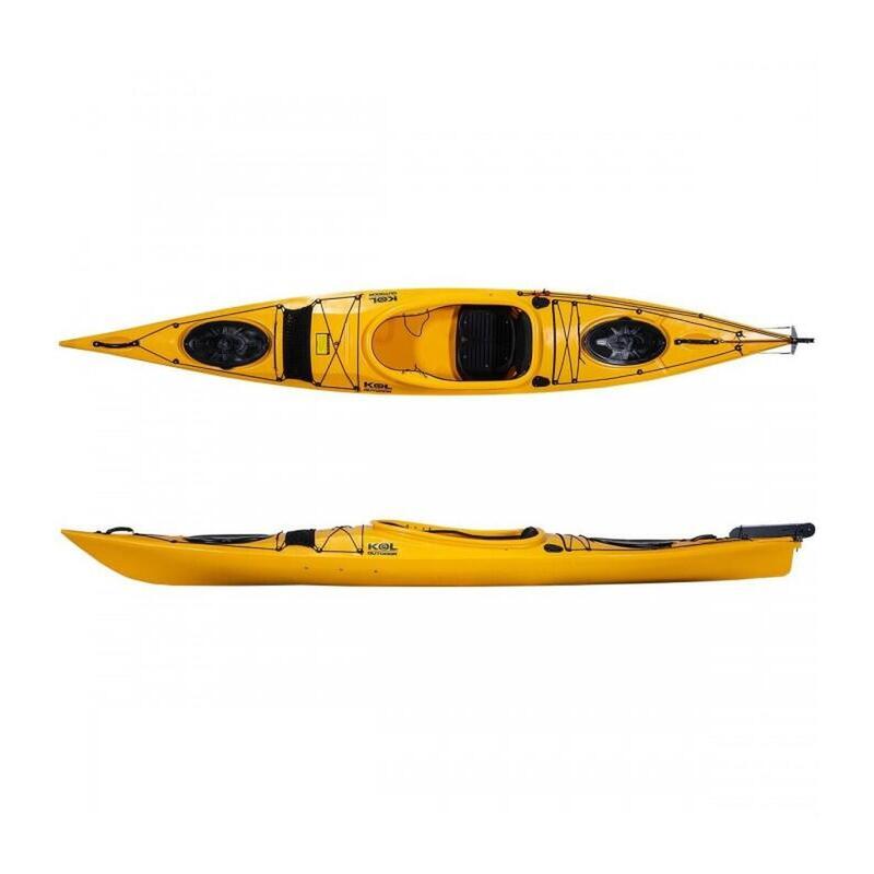 Kayak de mar y travesías Wind 420 - Amarillo Mango - 420 x 64 cm