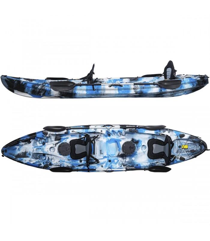 Kayak de pesca doble Oceanus P Azul Camo (372 x 86cm) 2/3