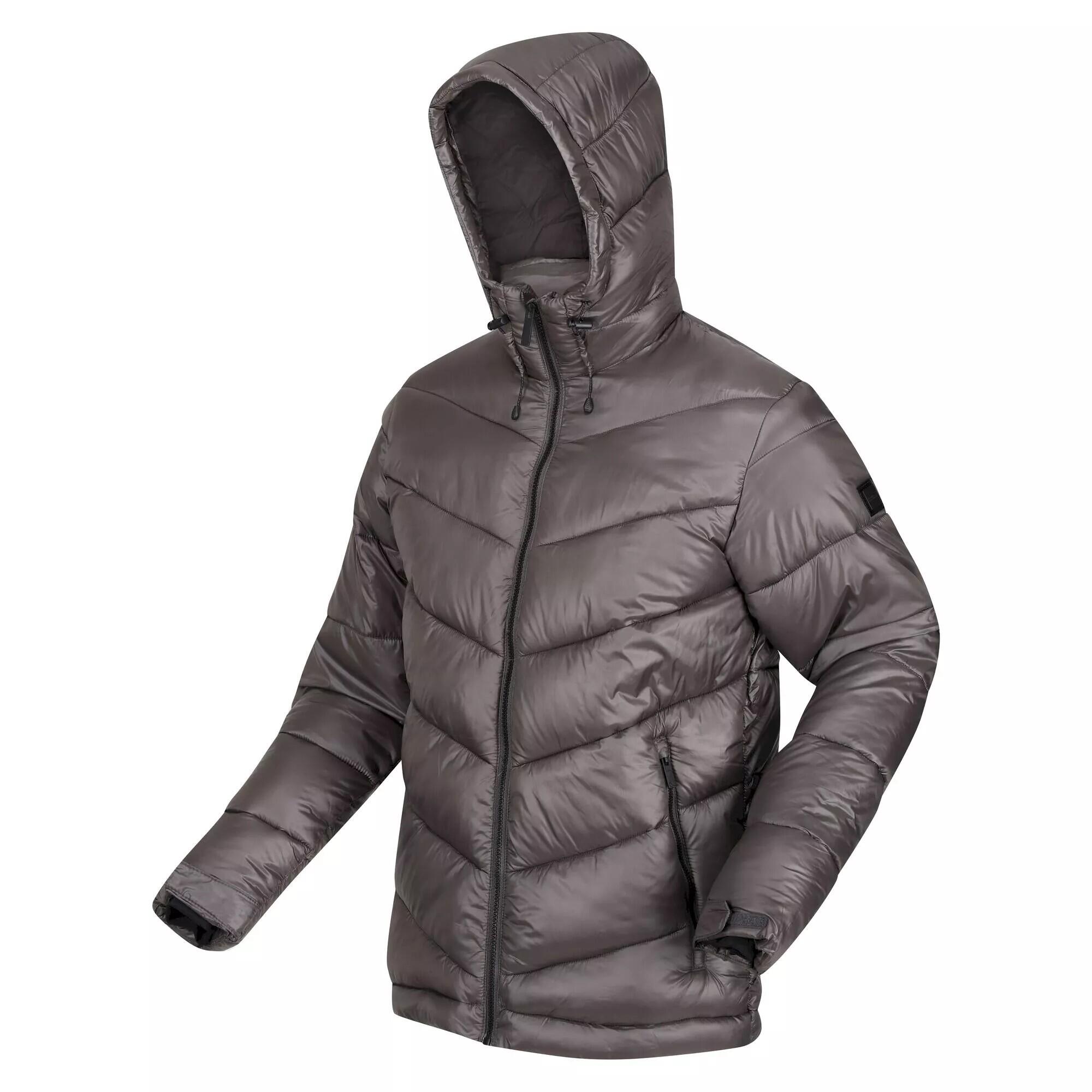 TOPLOFT Men's quilted jacket (Dark grey)