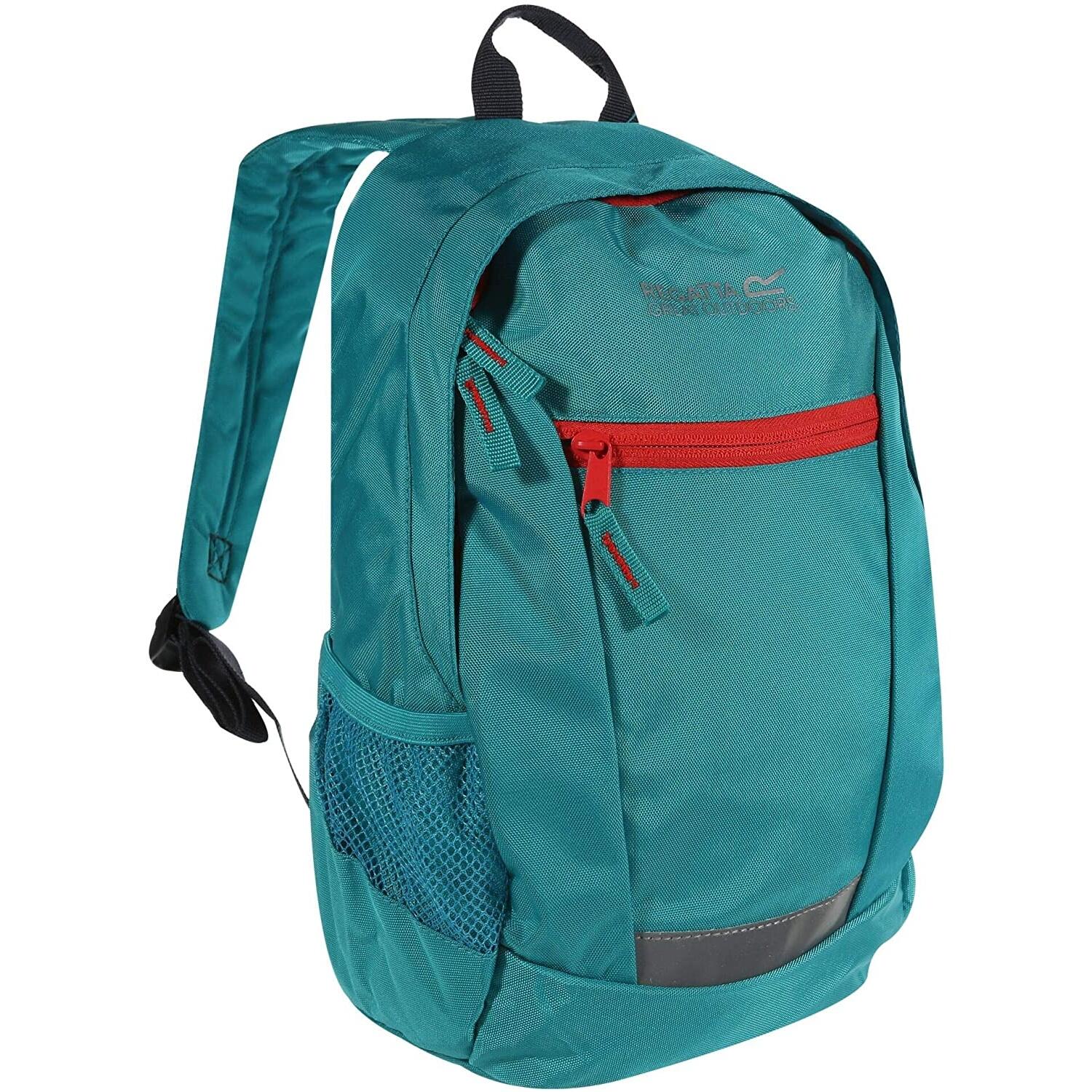 JAXON backpack (Dark green/pink)