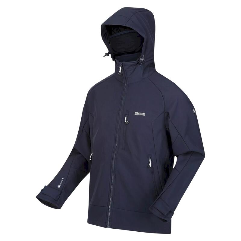 "Hewitts VII" Softshelljacke für Herren Marineblau