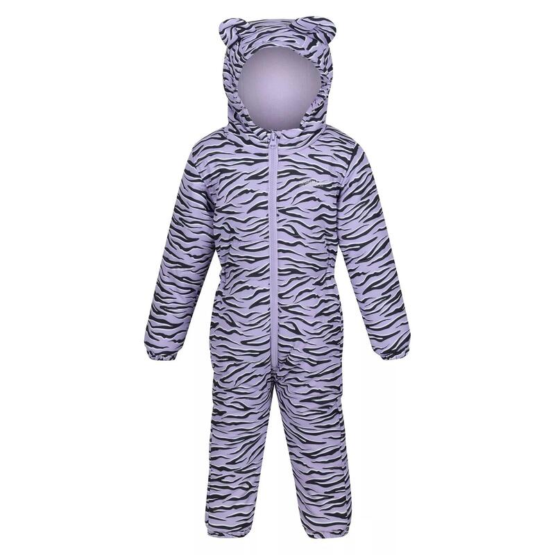 Gyerekek/gyerekek Penrose Zebra nyomtatott pocsolya öltöny