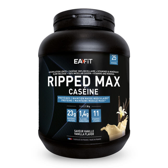 EAFIT Ripped Max Caseine vanille 750g