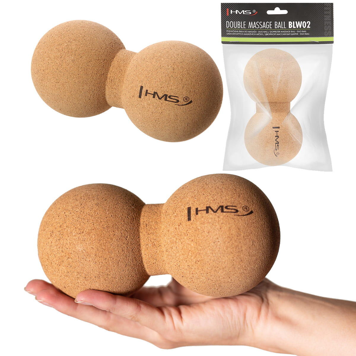 Balle de massage double cork blw01 HMS 2/7