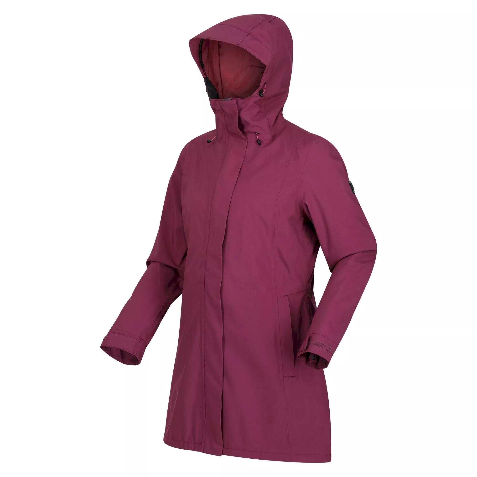 Womens/Ladies Denbury III 2 In 1 Waterproof Jacket (Amaranth Haze) 3/5