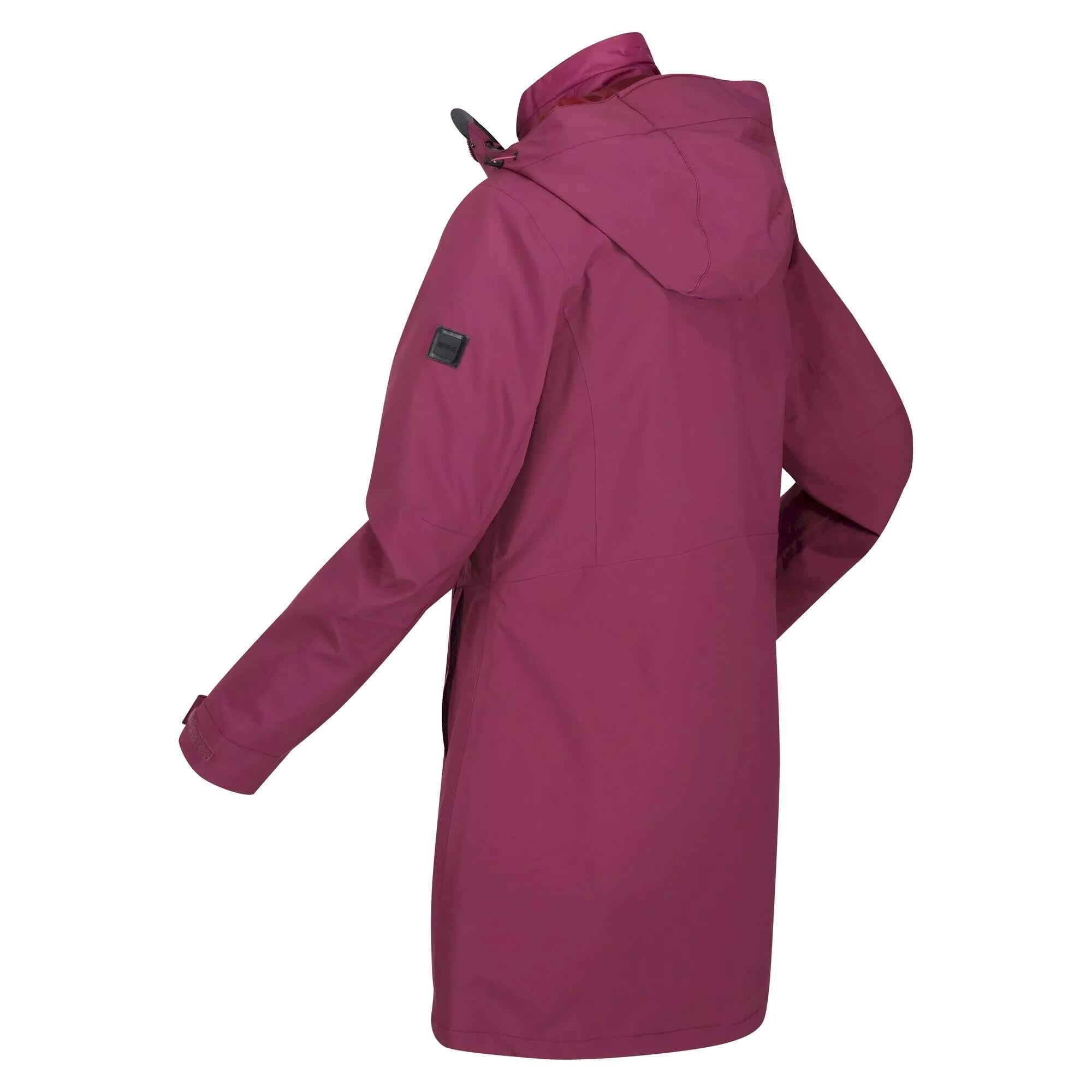 Womens/Ladies Denbury III 2 In 1 Waterproof Jacket (Amaranth Haze) 4/5
