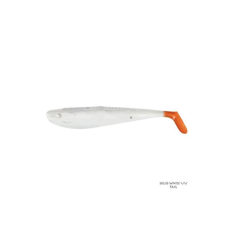 Leurre Souple Quantum Mann's Q-Paddler (10cm - Solid White UV Tail)